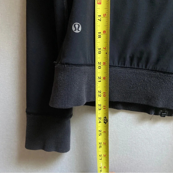 Lululemon Athletica Voyage full zip Hoodie Sz S 16” PTP - Picture 9 of 10